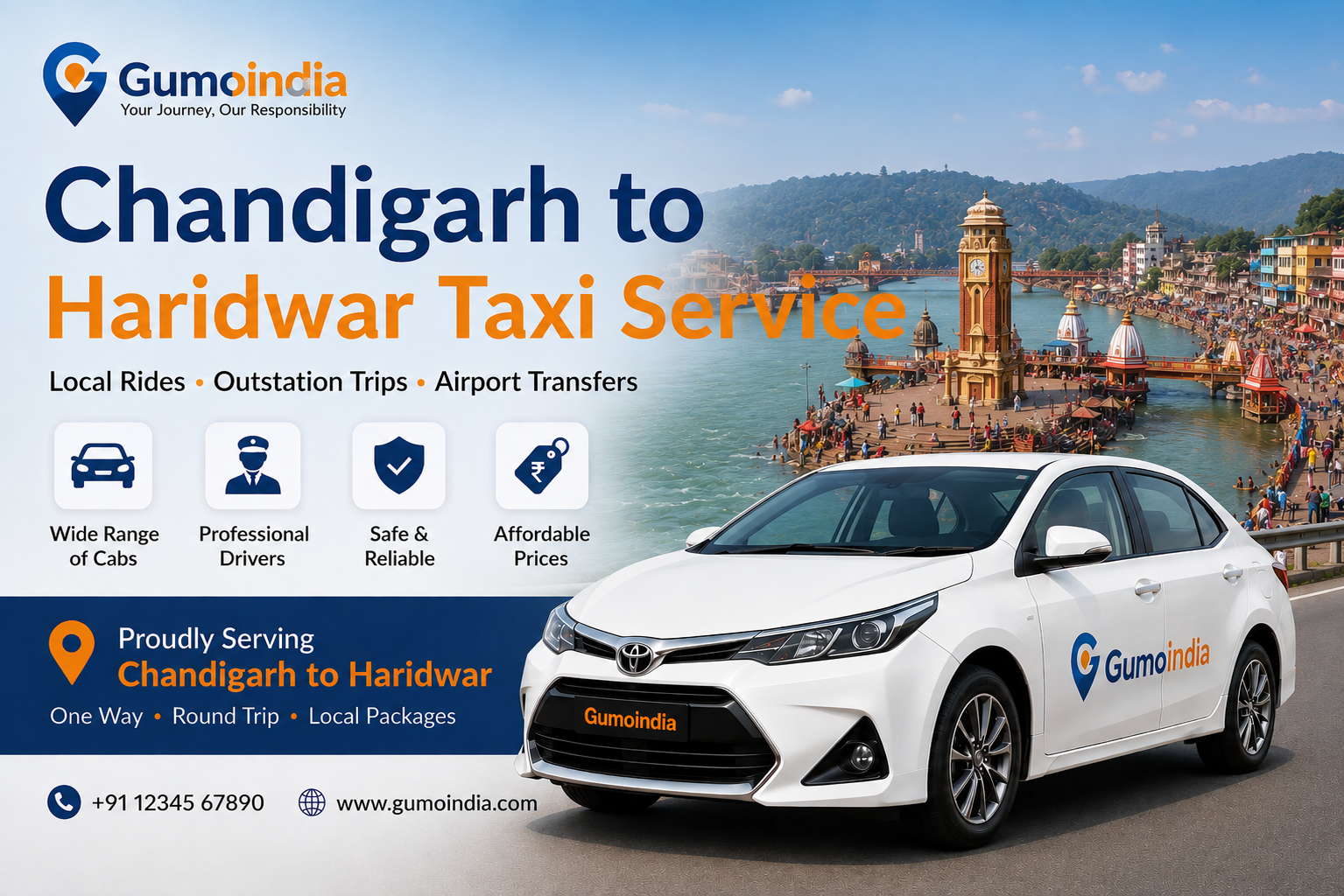 chandigarh to haridwar