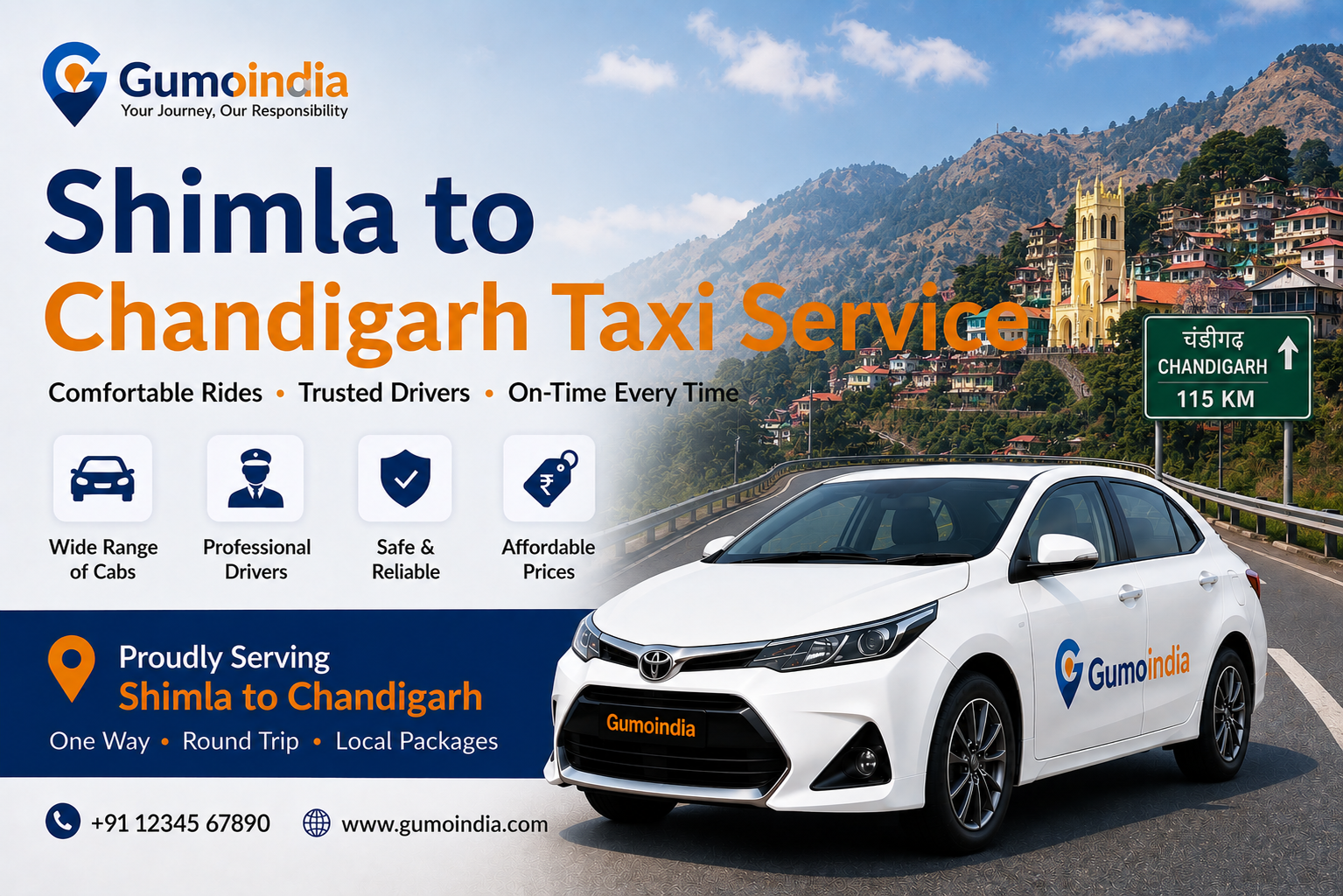 SHIMLA TO CHANDIGARH