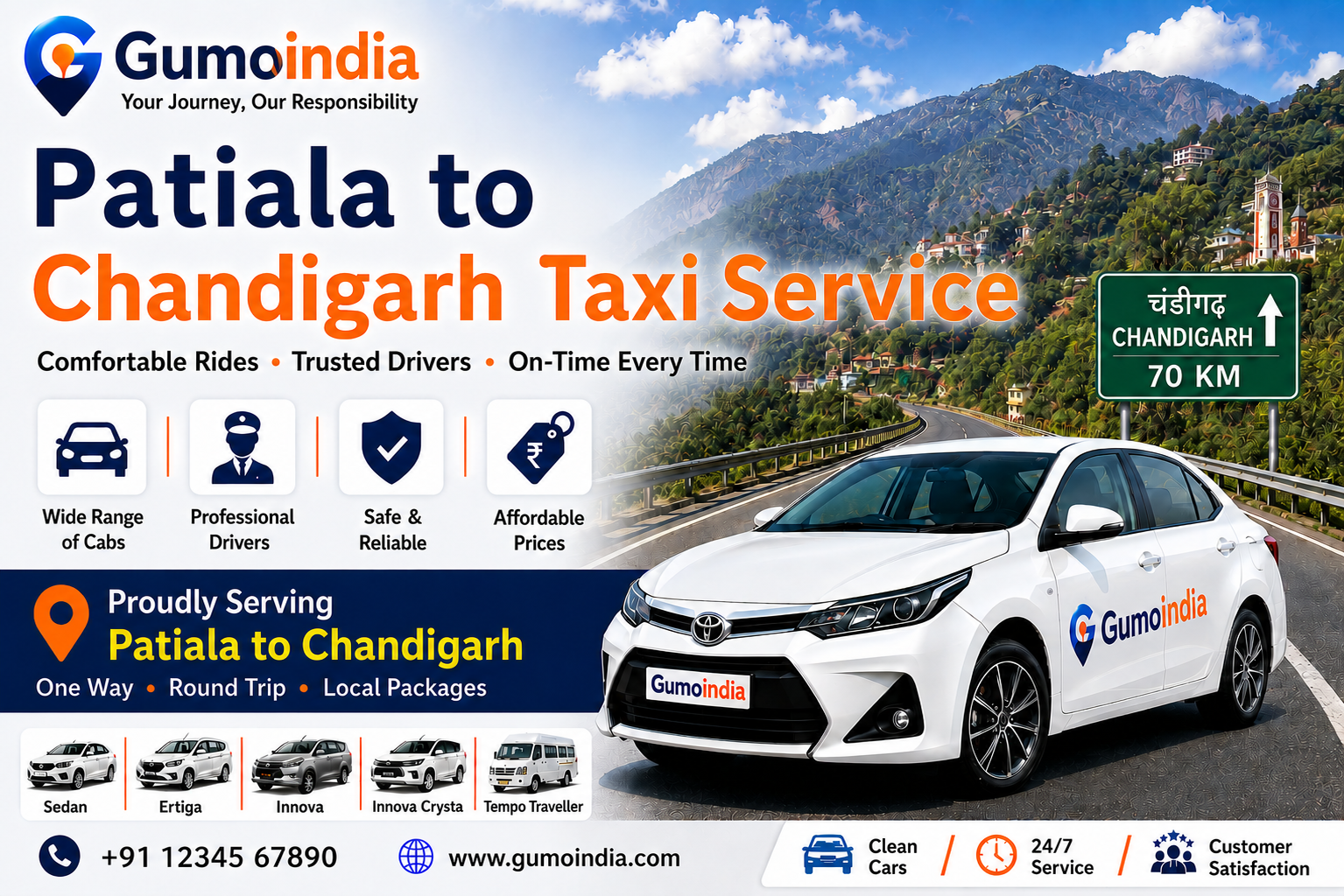 PATIALA TO CHANDIGARH