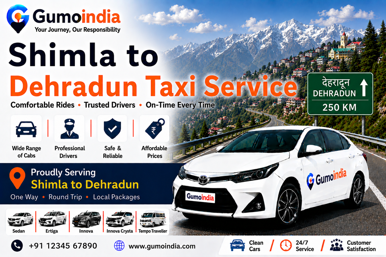 shimla to dehradun